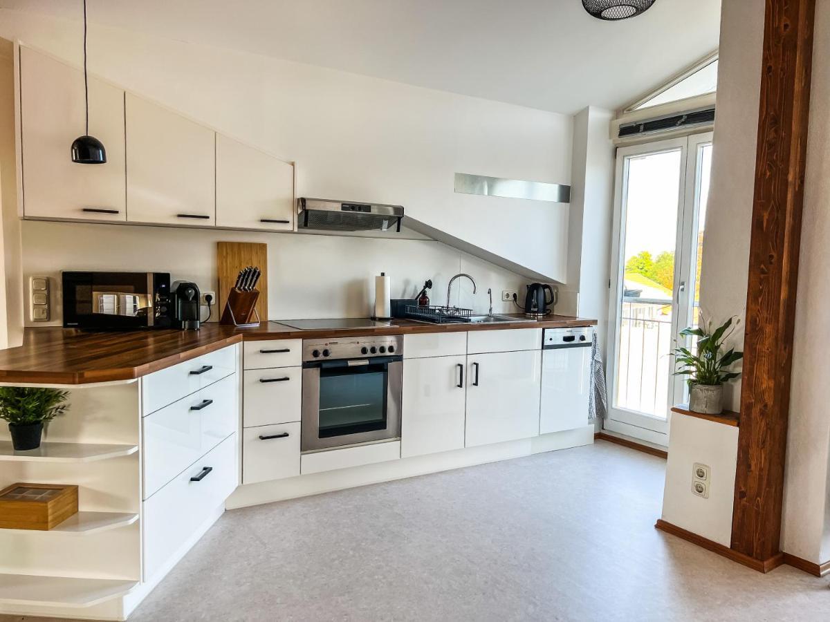 Loft-Wohnung Im Herzen Von Prien - 100M2 - Smarttv Dış mekan fotoğraf